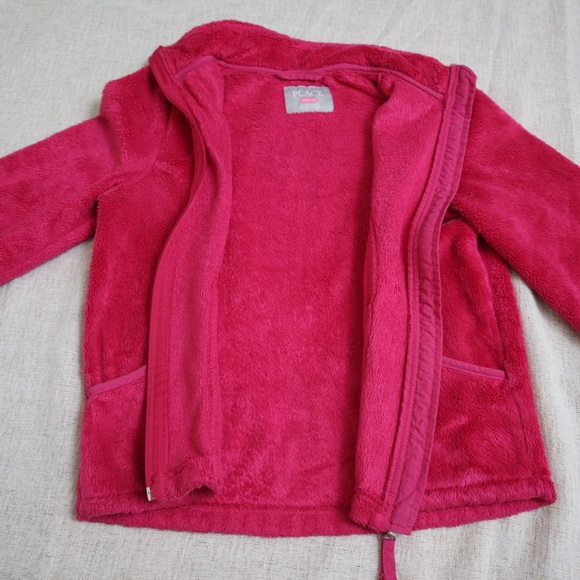 Children’s Place Fuchsia Zip Sweater - Picture 5 of 11